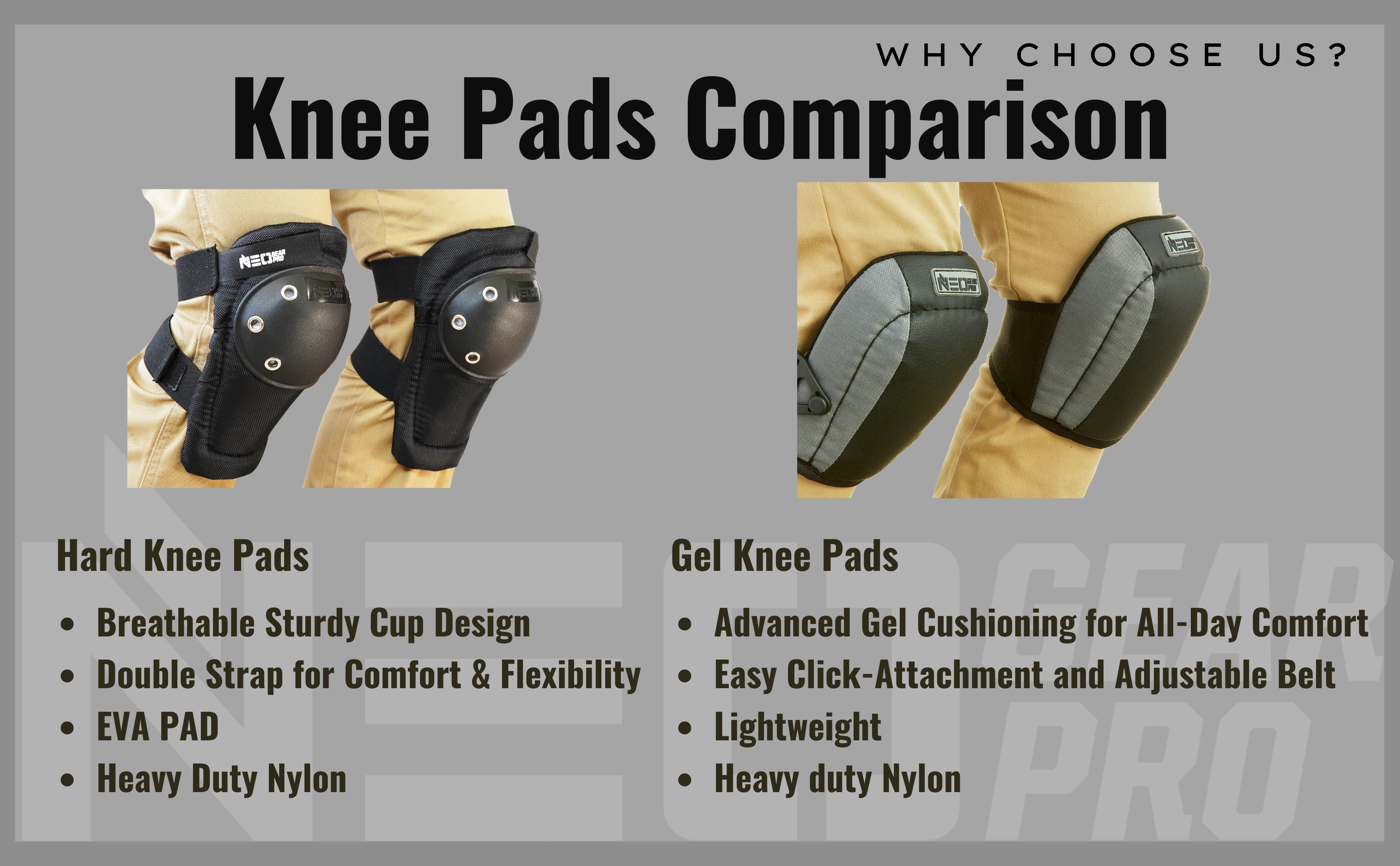 Gel Kneepads